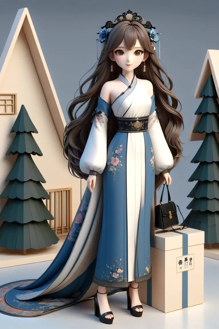 Digital Painting Media,Girl,Style Boost,LoRA,SDXL