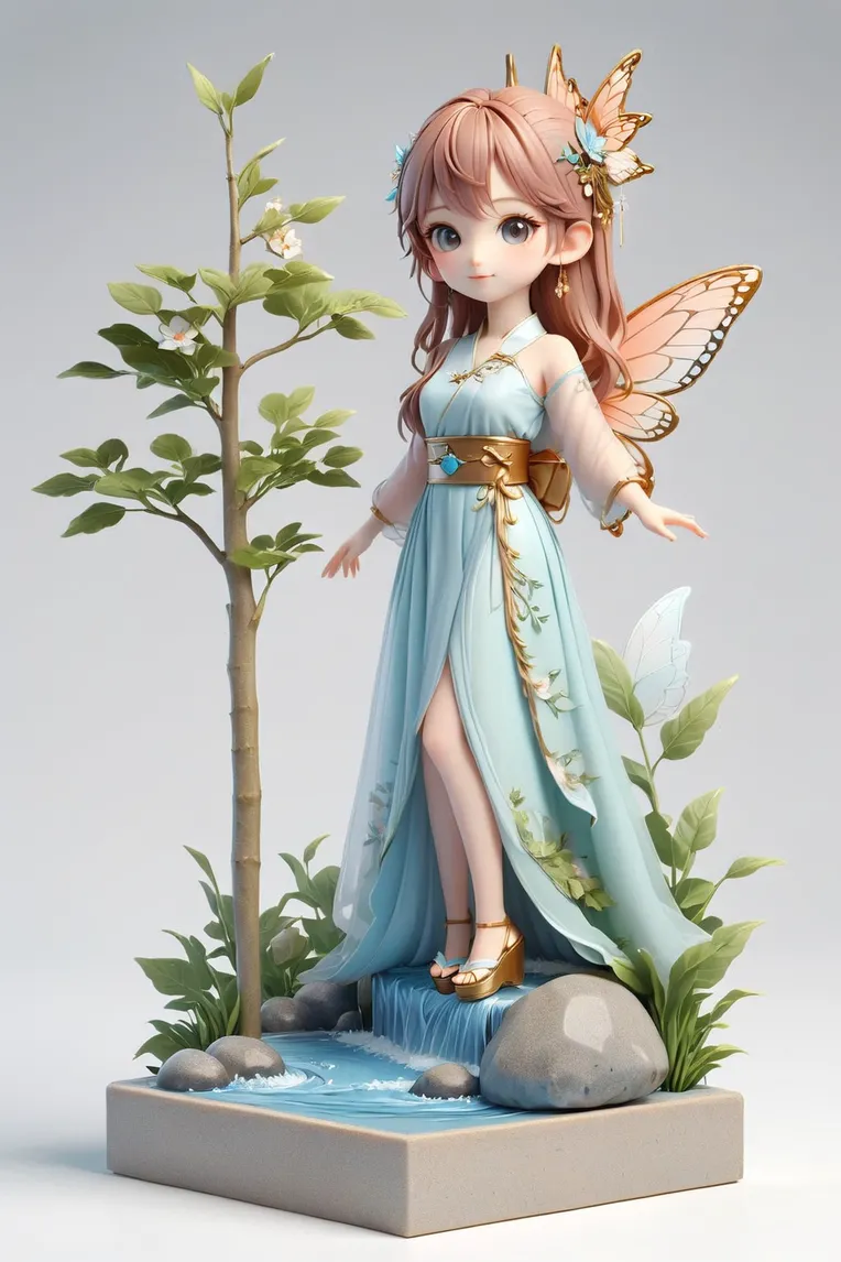 Digital Painting Media,Girl,Style Boost,LoRA,SDXL