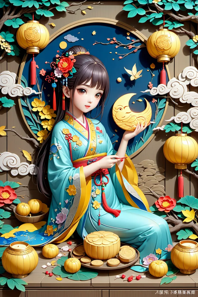 Digital Painting Media,Girl,Style Boost,LoRA,SDXL