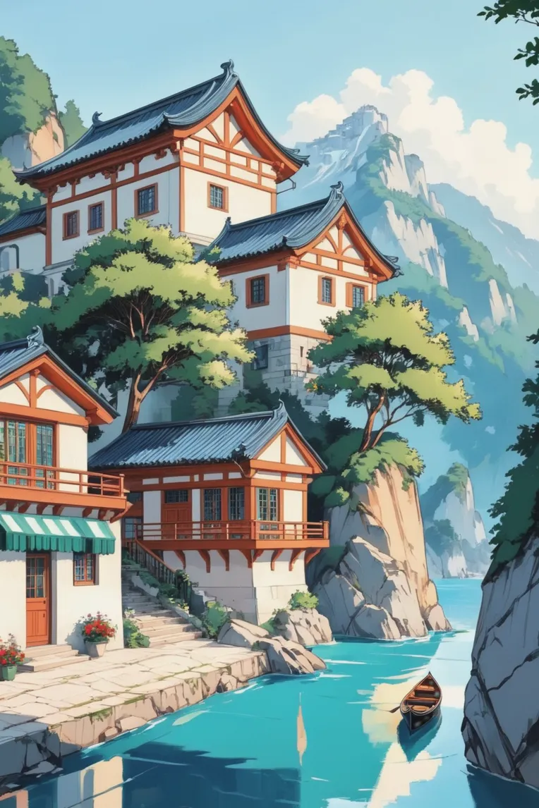 Anime,Girl,Style Boost,LoRA,SDXL