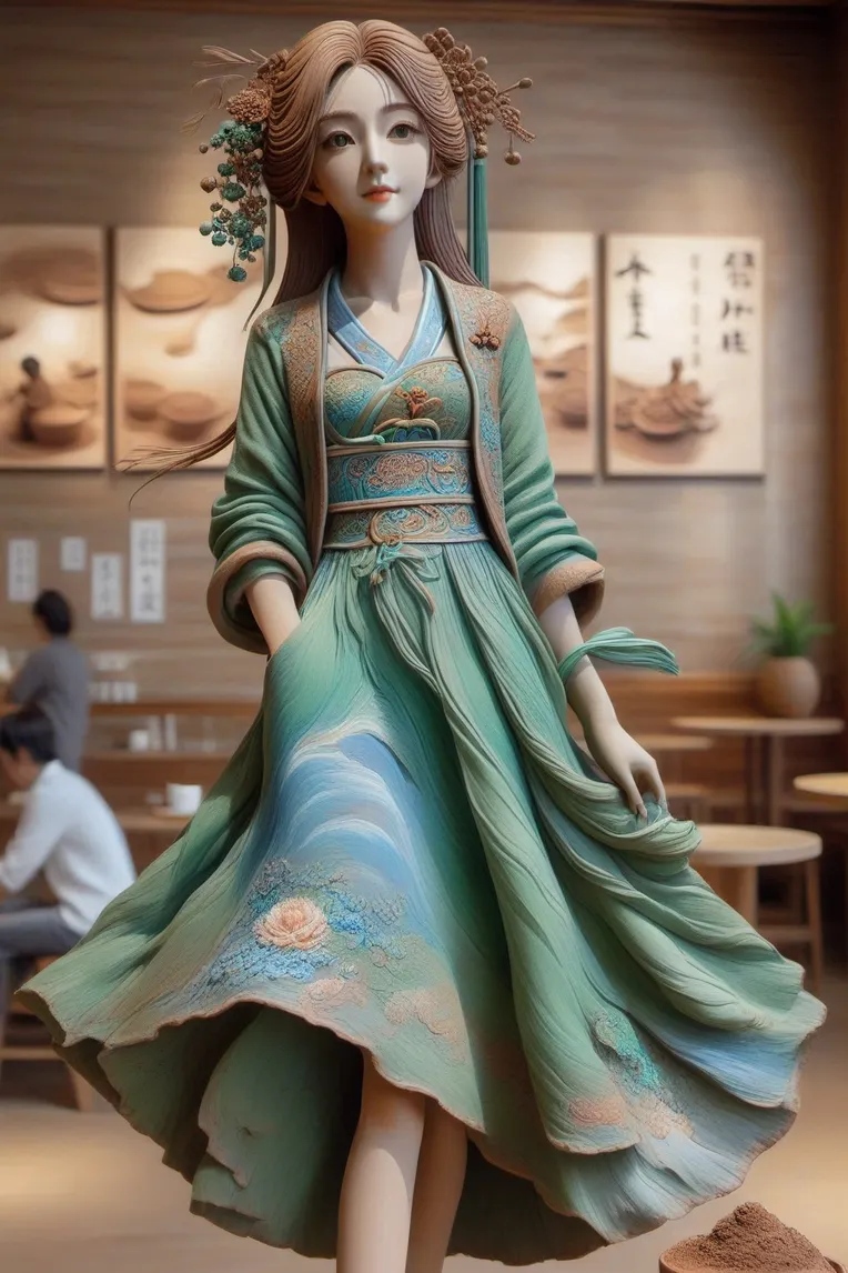 Digital Painting Media,Girl,Style Boost,LoRA,SDXL