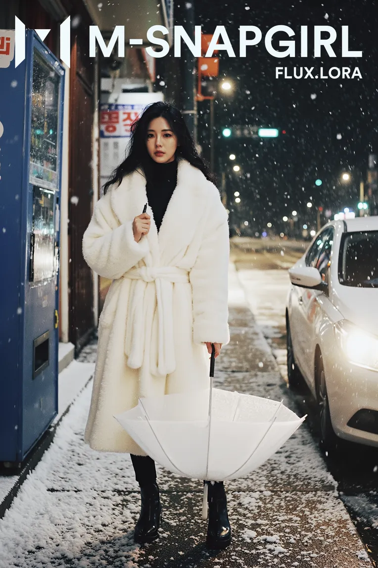 Winter Snowscape | Film Photography | Emotional Portraits-LoRA-ge su ...