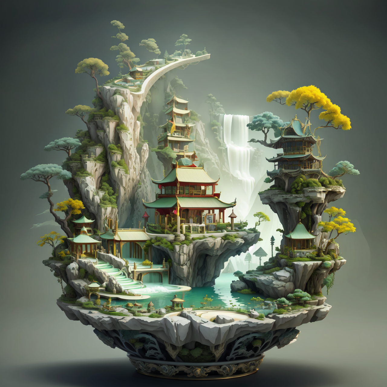 Explore the mountains and listen to the sea【mini world】 v1.0