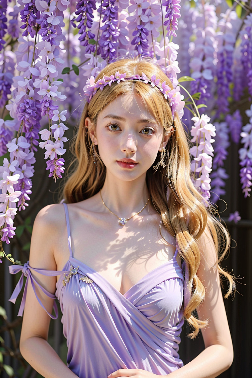 Treading the Mountains and Listening to the Sea【紫藤花Wisteria flower】