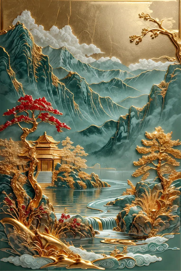 Craft Style,Traditional Painting Media,Style Boost,LoRA,SD 1.5