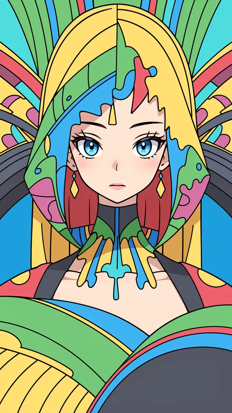 Hand-Drawn,Kids' Illustration,Girl,LoRA,SD 1.5