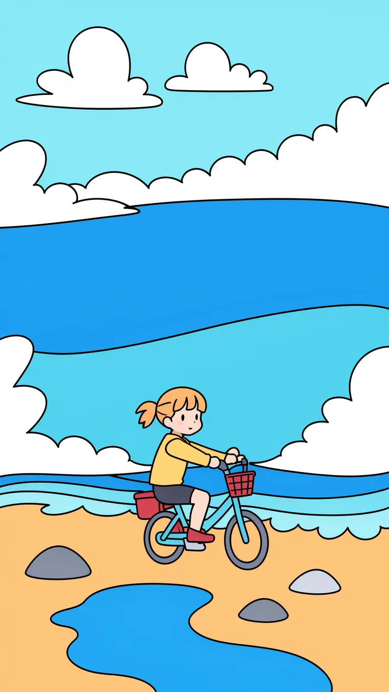 Hand-Drawn,Kids' Illustration,Girl,LoRA,SD 1.5