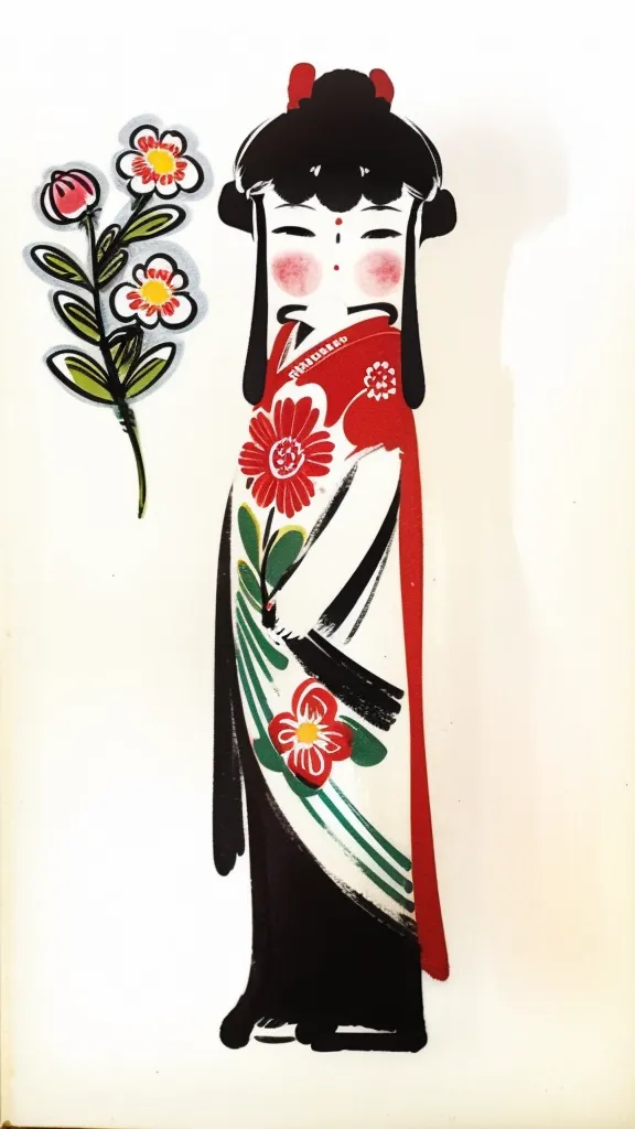Chinese Style,Traditional Painting Media,Girl,LoRA,SD 1.5
