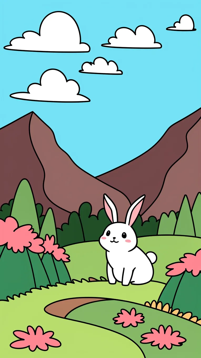 Hand-Drawn,Kids' Illustration,Girl,LoRA,SD 1.5