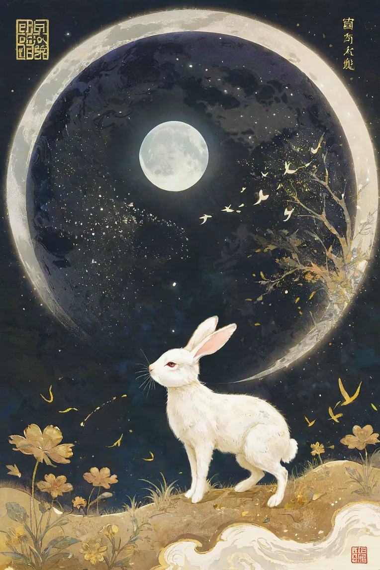 Chinese Style,Traditional Painting Media,Girl,LoRA,SDXL