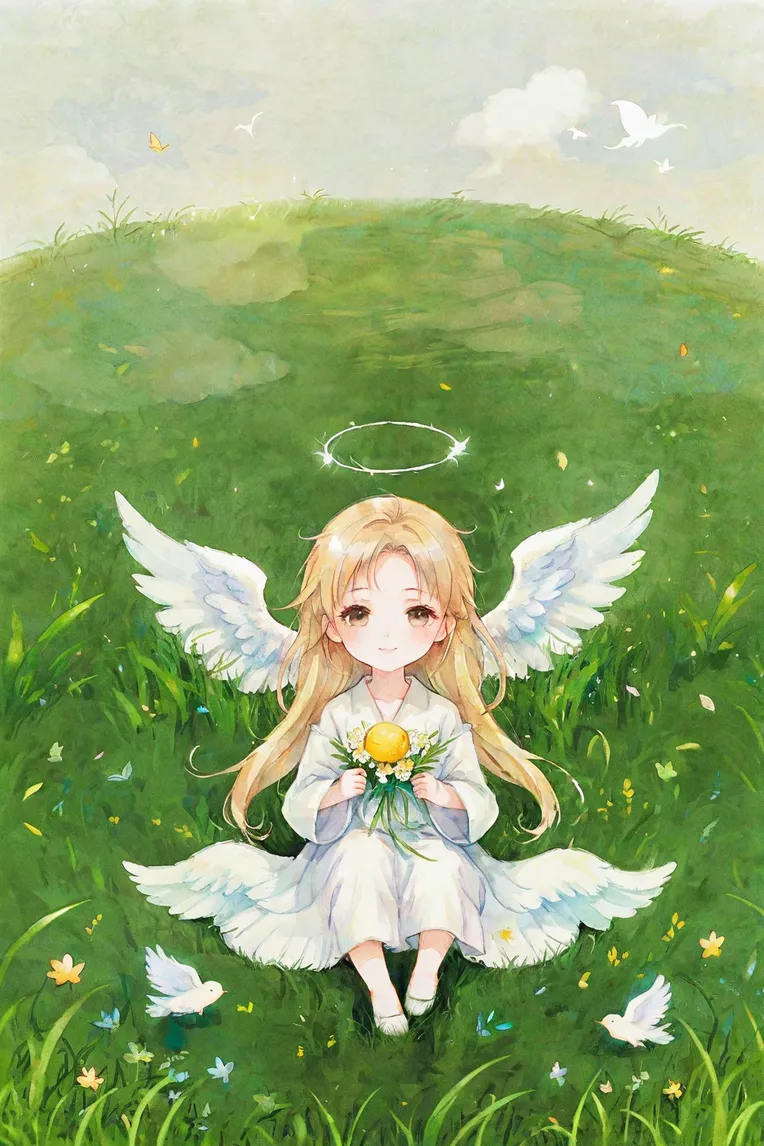 Chinese Style,Traditional Painting Media,Girl,LoRA,SDXL