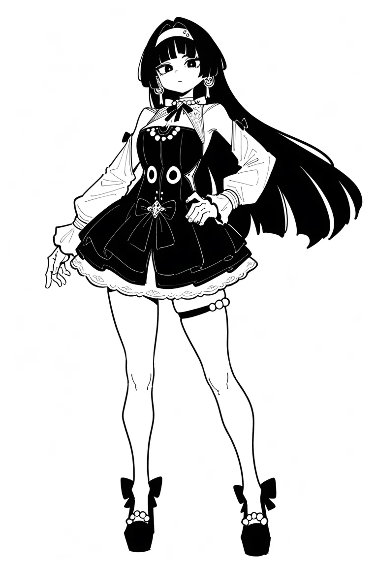 Anime Style,Girl,Physical/Facial feature,LoRA,Illustrious