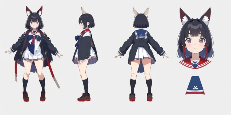 Anime,Anime Character,Girl,Checkpoint,SD 1.5