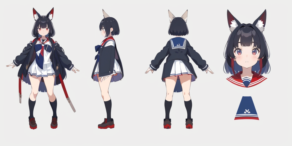 Anime,Anime Character,Girl,Checkpoint,SD 1.5