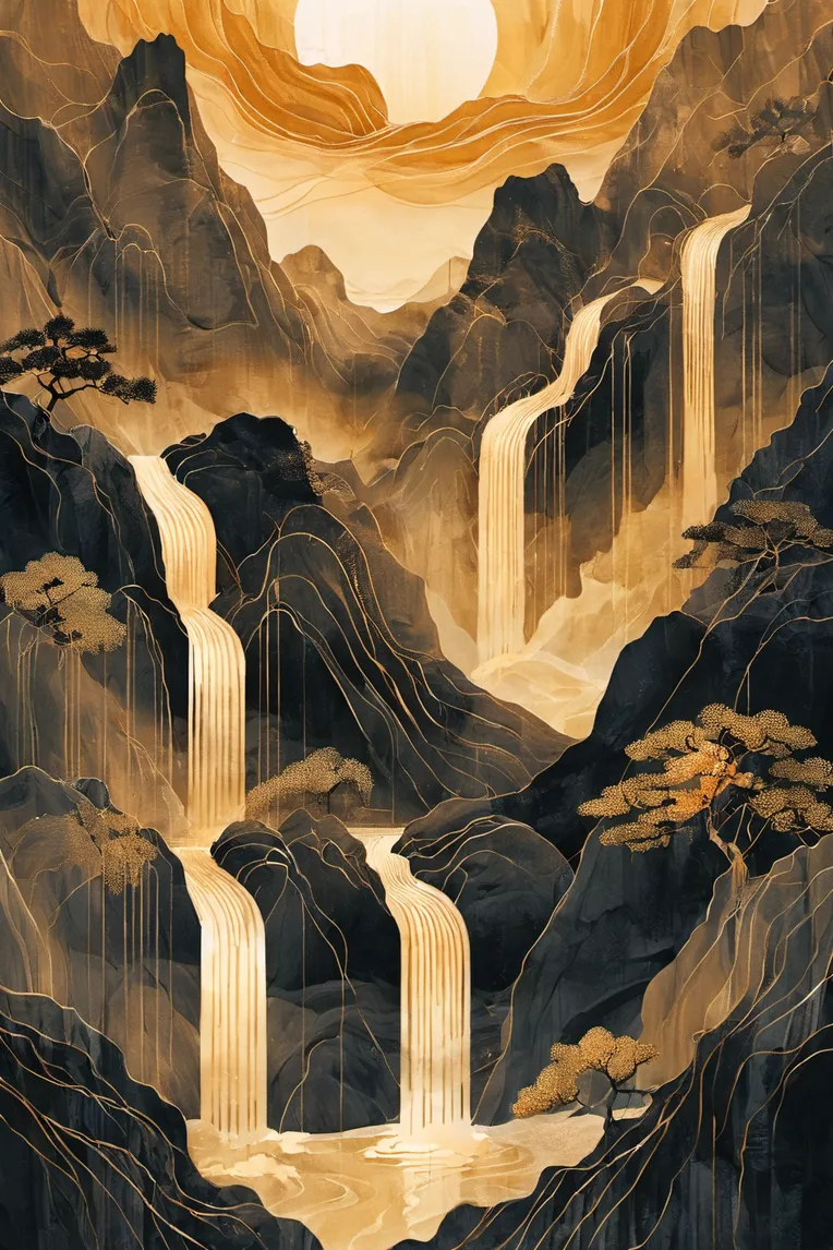 Chinese Style,Traditional Painting Media,Style Boost,LoRA,SDXL