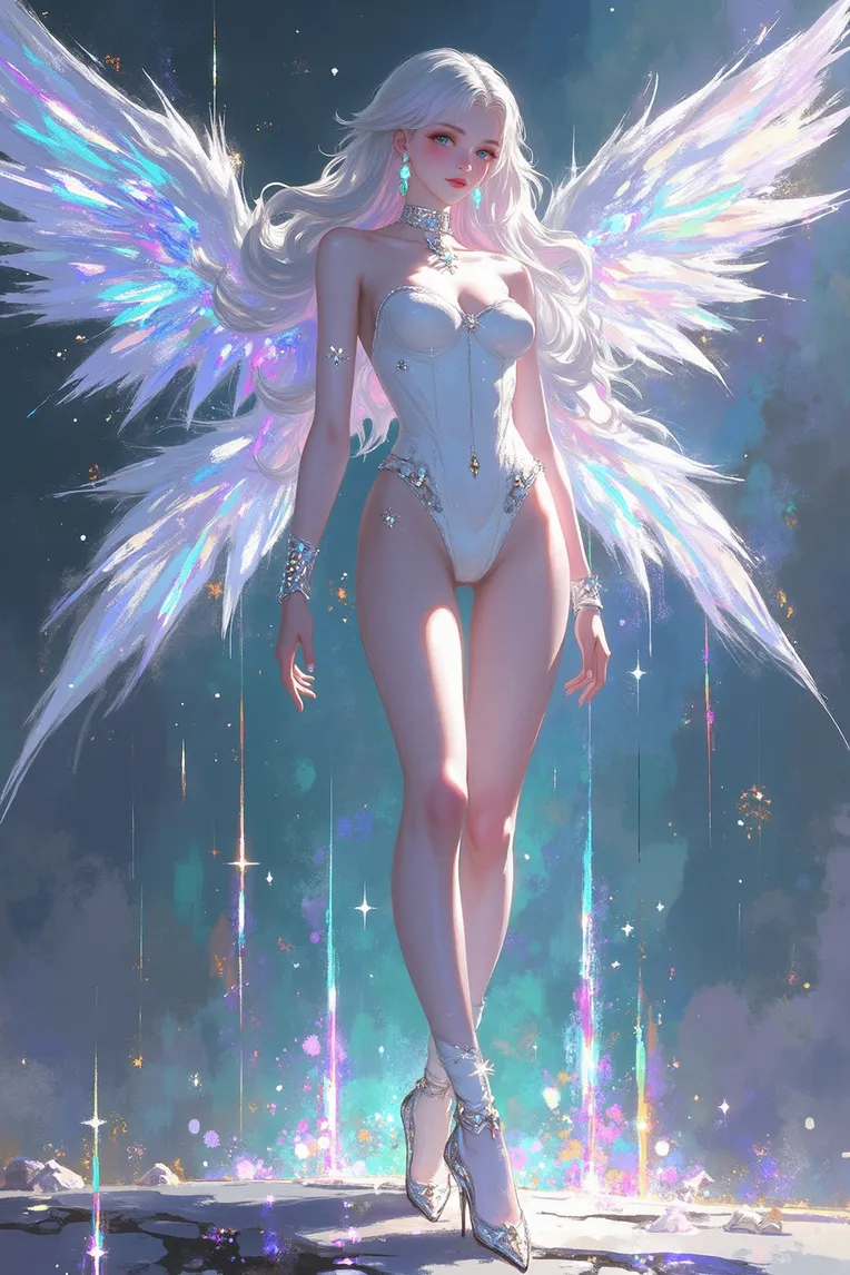 Traditional Painting Media,Girl,Style Boost,LoRA,FLUX.1