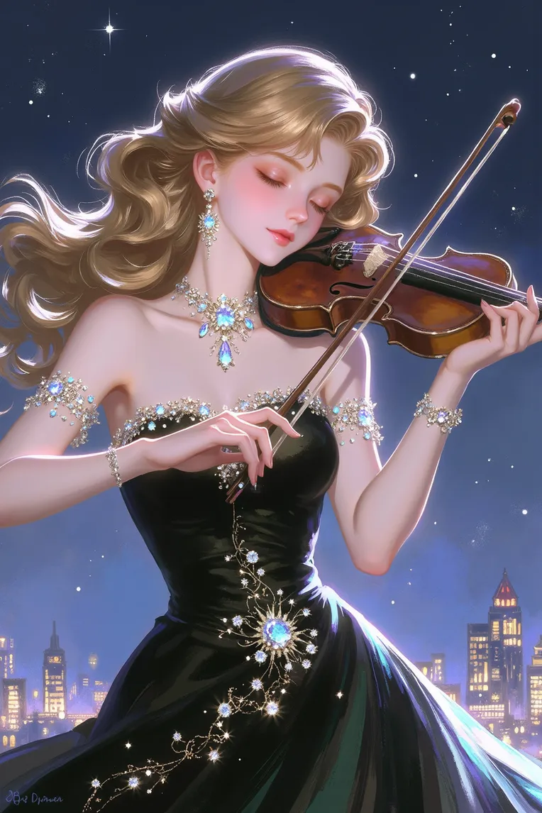 Traditional Painting Media,Girl,Style Boost,LoRA,FLUX.1