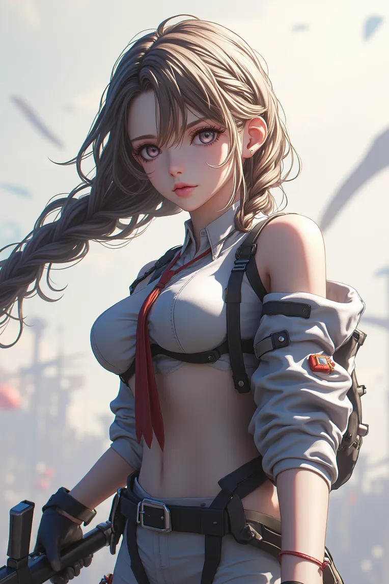 CGI style,Girl,Physical/Facial feature,LoRA,FLUX.1