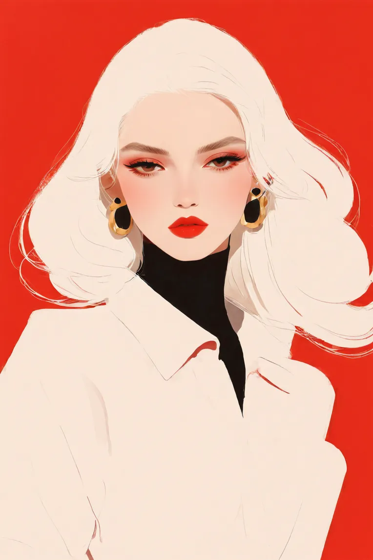 Flat,Hand-Drawn,Traditional Painting Media,LoRA,SDXL