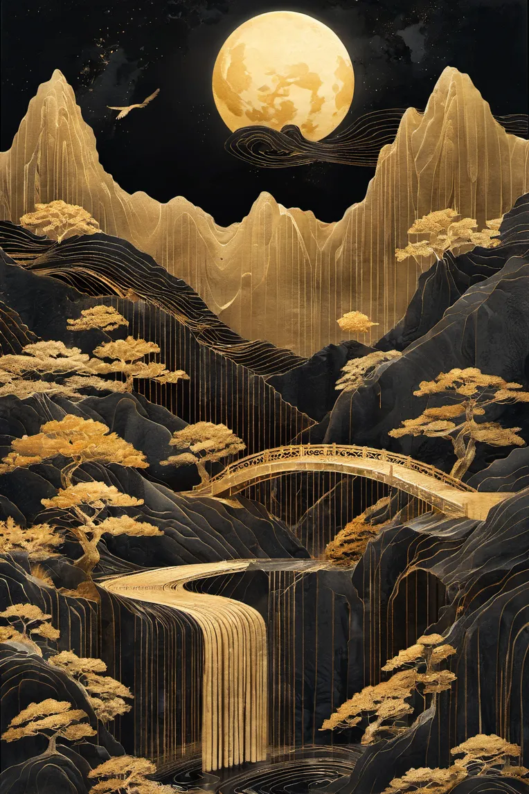 Chinese Style,Traditional Painting Media,Style Boost,LoRA,SDXL