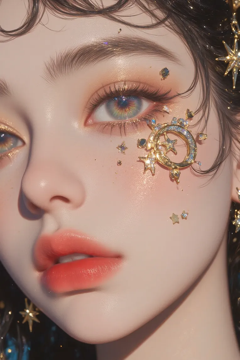 CGI style,Girl,Physical/Facial feature,LoRA,FLUX.1