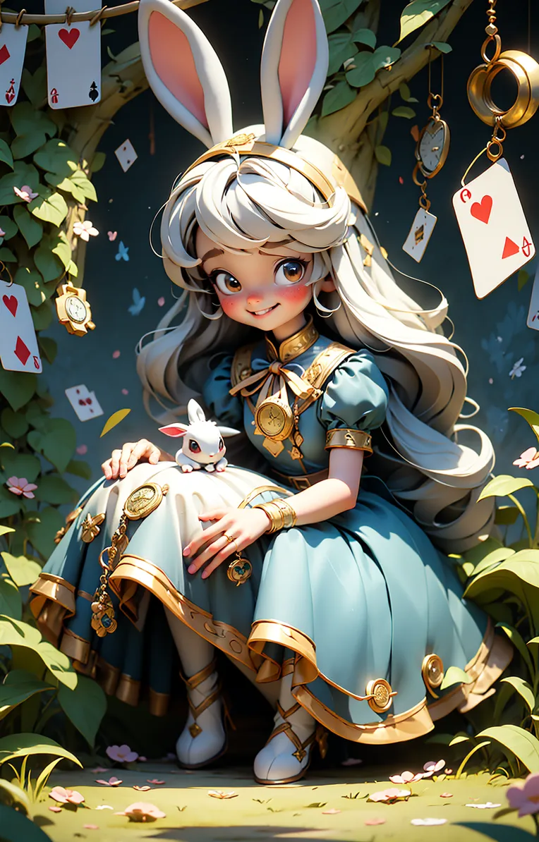 Hand-Drawn,Kids' Illustration,Girl,LoRA,SD 1.5