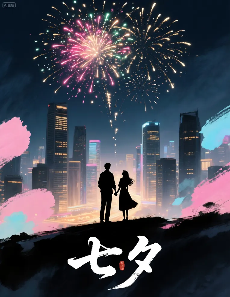 Traditional Painting Media,Object Enhance,Landscape,LoRA,