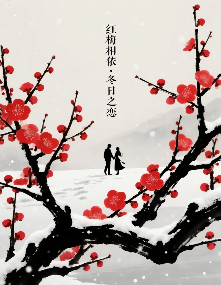 Traditional Painting Media,Object Enhance,Landscape,LoRA,