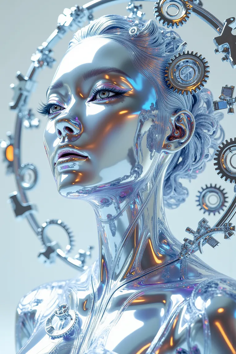 CGI style,Girl,Game Icon & Prop Design,LoRA,FLUX.1