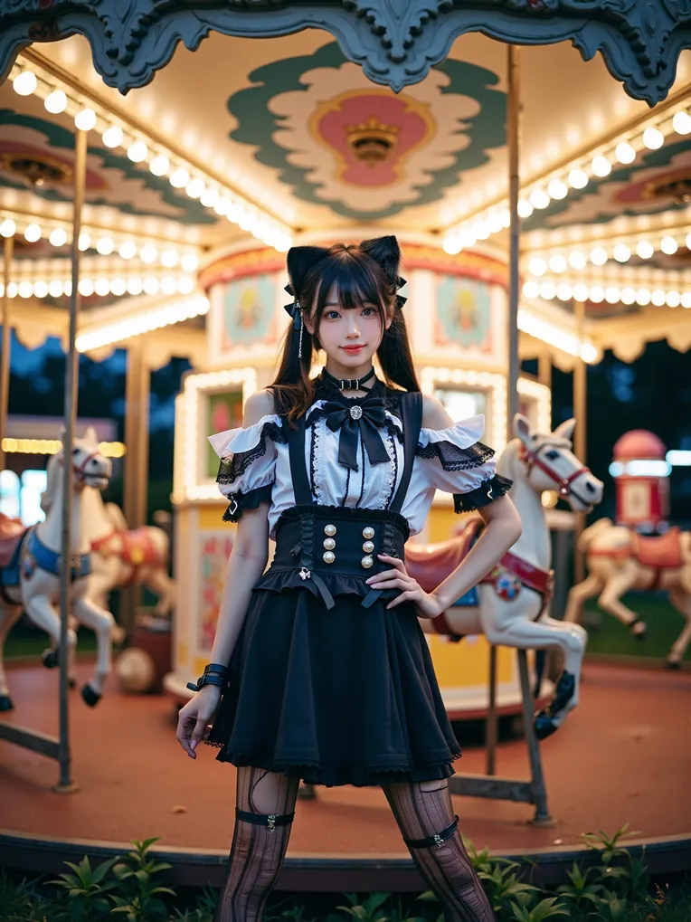 Portrait Photography,Girl,Style Boost,LoRA,FLUX.1