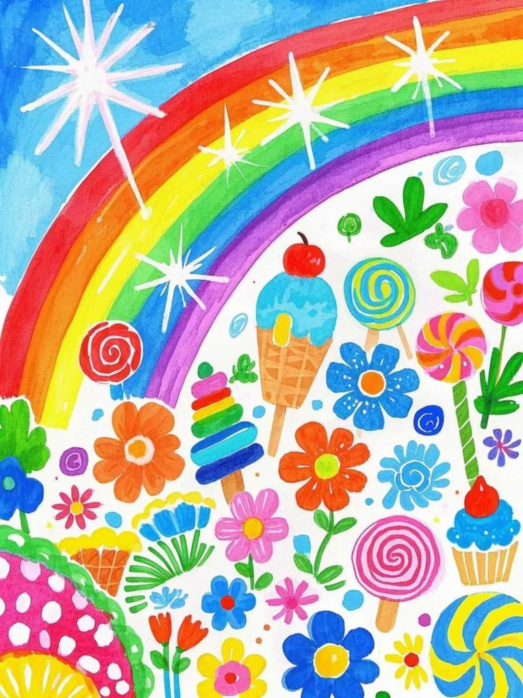 Kids' Illustration,Object Enhance,Plant,LoRA,FLUX.1