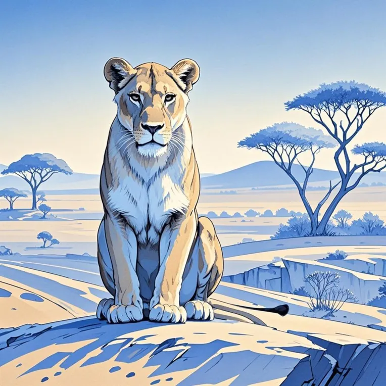 Traditional Painting Media,Style Boost,Animal,LoRA,FLUX.1