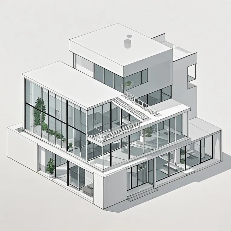 Architectural Design,Building,Style Boost,LoRA,FLUX.1