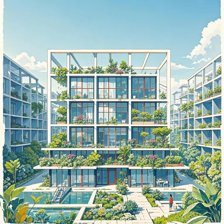 Architectural Design,Building,Style Boost,LoRA,FLUX.1