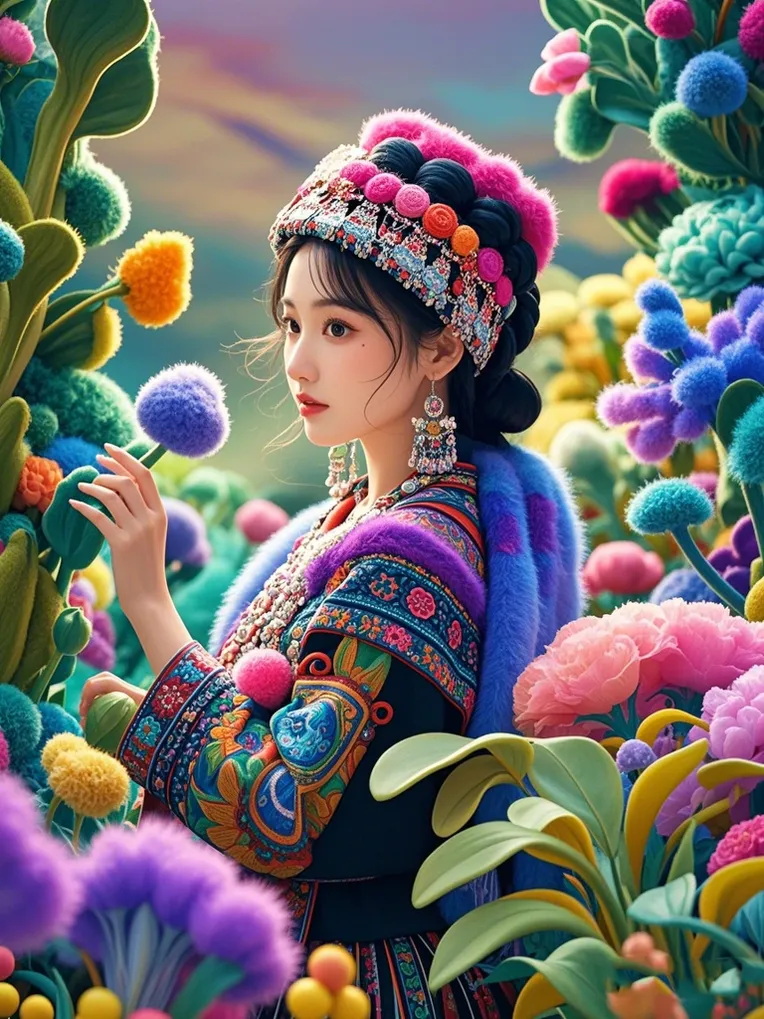 Anime Style,Girl,Physical/Facial feature,LoRA,FLUX.1