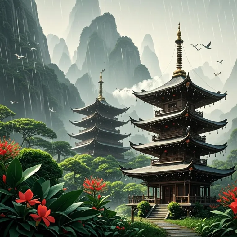 Digital Painting Media,Composition Control,Landscape,LoRA,FLUX.1