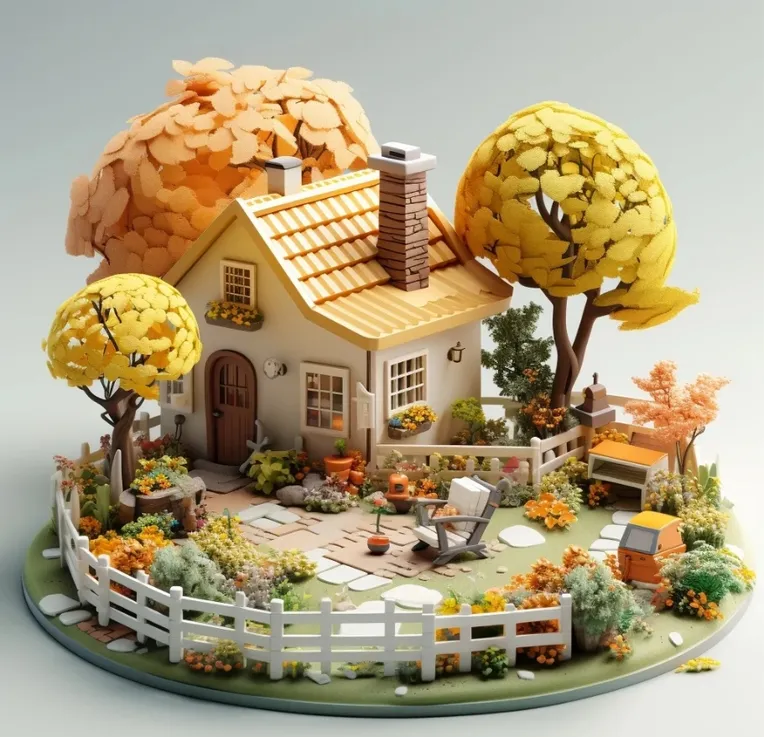 Cartoon style,Digital Painting Media,Building,LoRA,SD 1.5