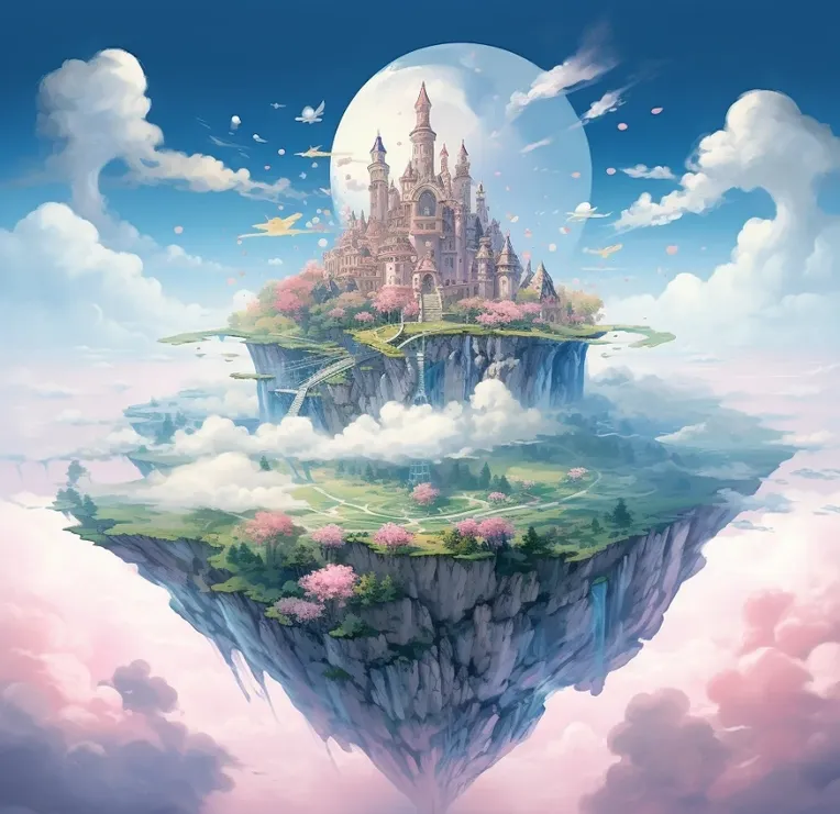 CGI style,Anime Scene,Building,LoRA,SD 1.5