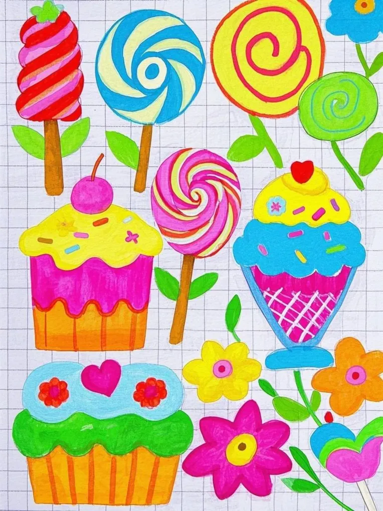 Kids' Illustration,Object Enhance,Plant,LoRA,FLUX.1