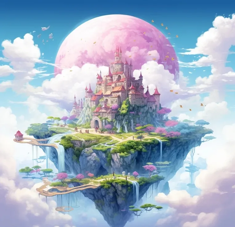 CGI style,Anime Scene,Building,LoRA,SD 1.5