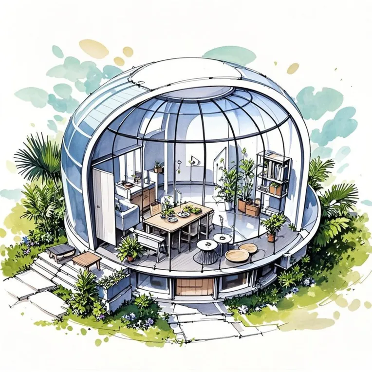 Architectural Design,Building,Style Boost,LoRA,FLUX.1