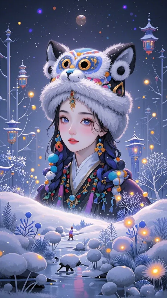 Anime Style,Girl,Physical/Facial feature,LoRA,FLUX.1