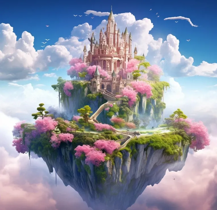 CGI style,Anime Scene,Building,LoRA,SD 1.5