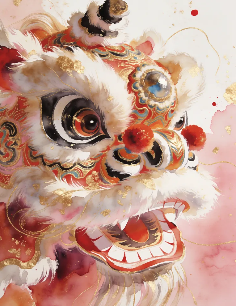 Traditional Painting Media,Style Boost,Animal,LoRA,