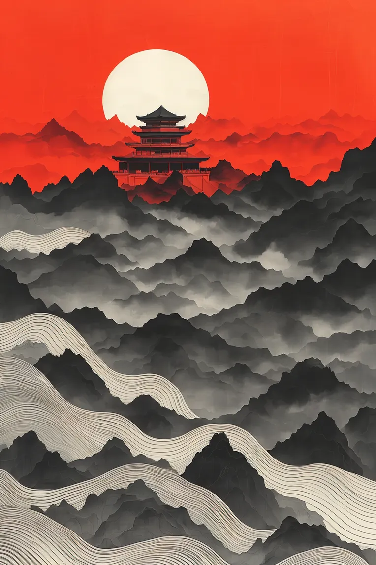 Chinese Style,Traditional Painting Media,Style Boost,LoRA,SD 1.5