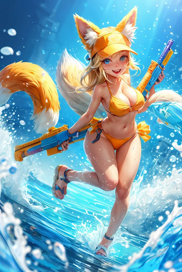 Cartoon style,Anime Scene,Girl,LoRA,SD 1.5