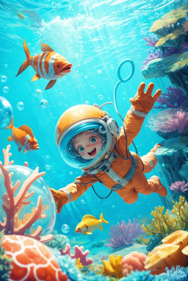 Cartoon style,Anime Scene,Girl,LoRA,SD 1.5