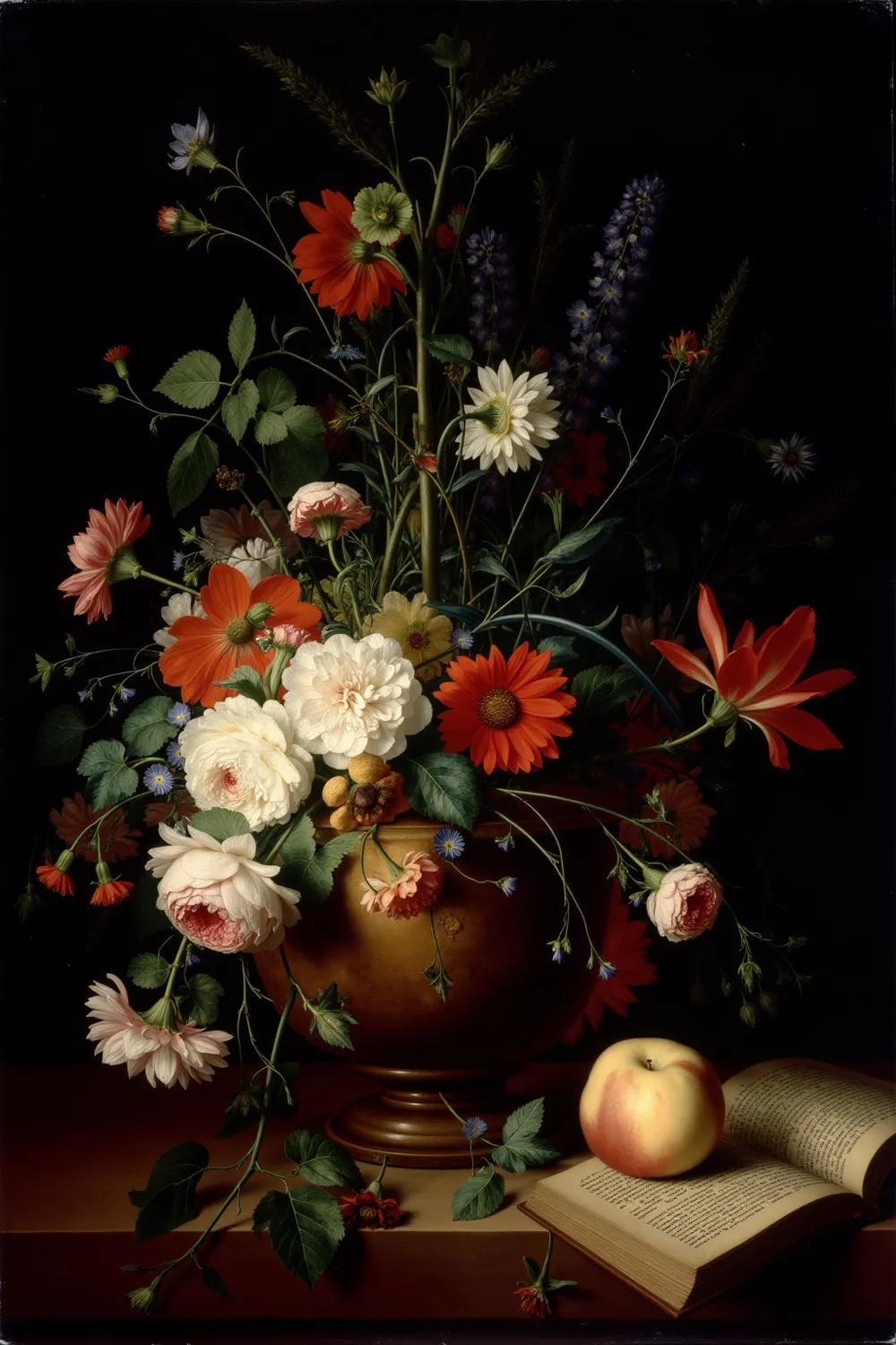 FLUX_JNANX_卢浮宫_写实静物油画-LoRA-贾南西-LiblibAI