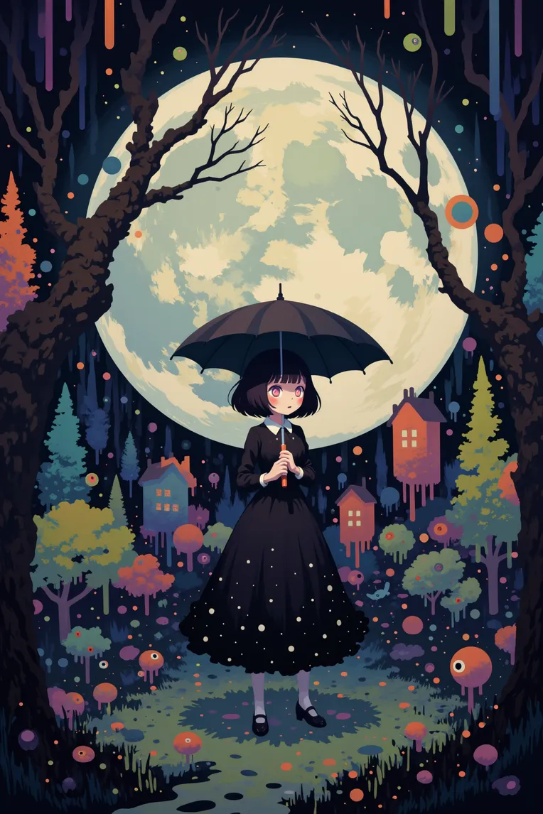 Anime Style,Girl,Style Boost,LoRA,FLUX.1