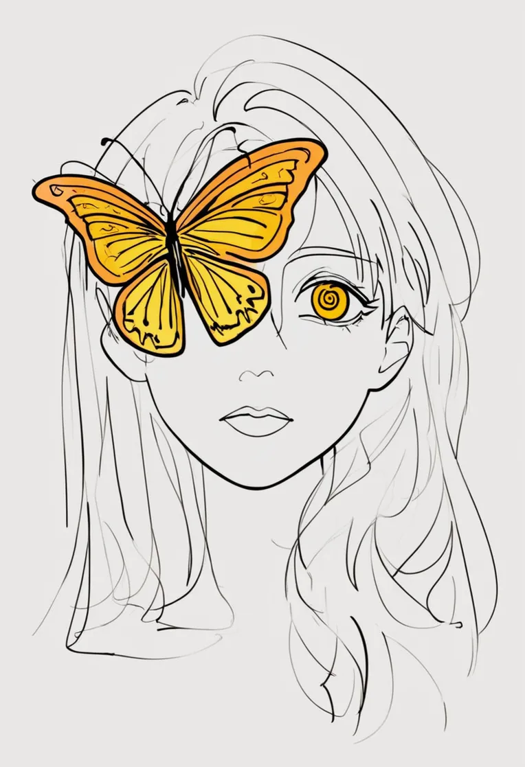 Anime Style,Hand-Drawn,Girl,LoRA,SDXL